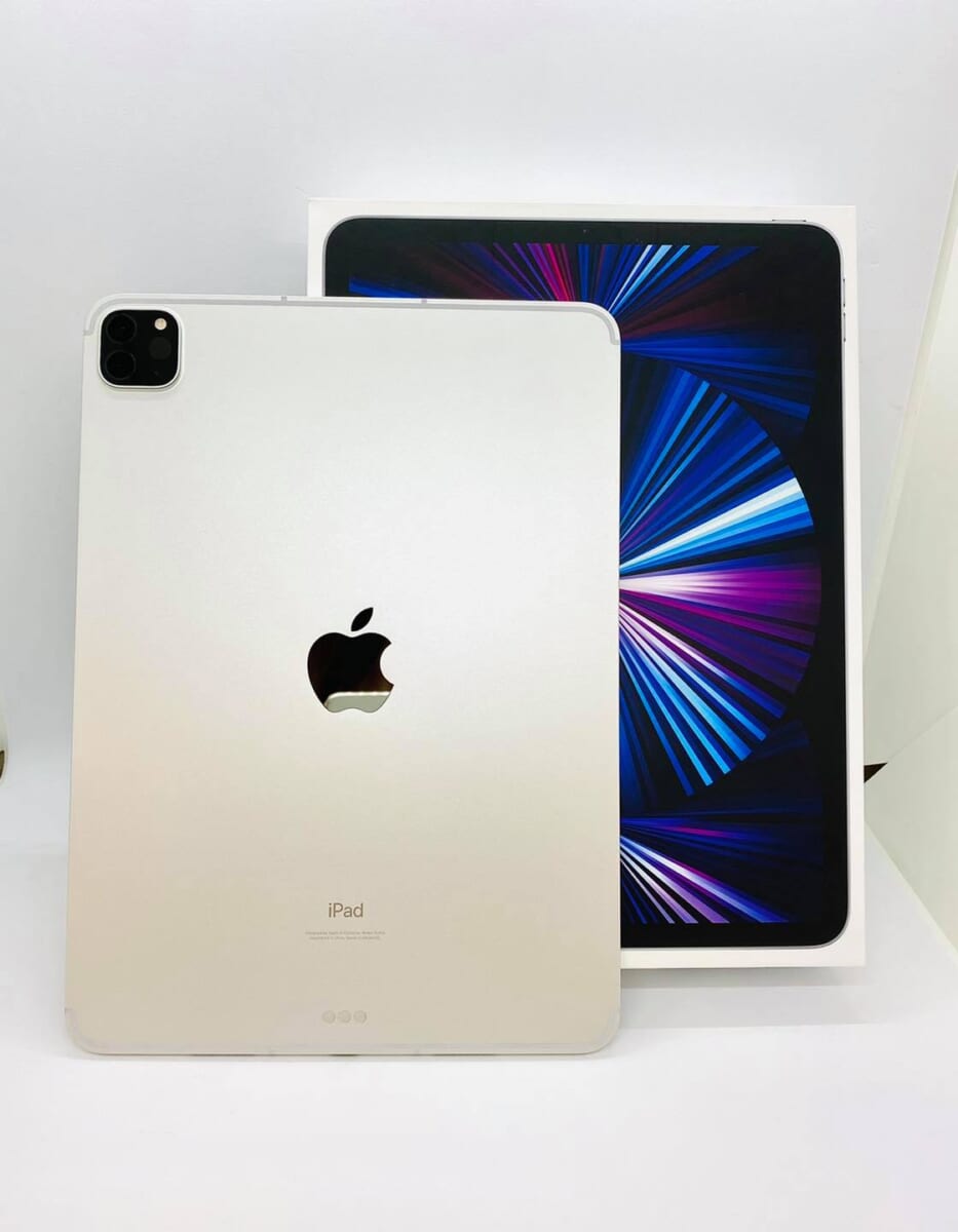 Ipad Pro 5 (2021) 11 inch 128GB - Bản Sim 4G Chip M1 - Màu trắng