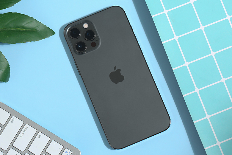 Kháng nước, kháng bụi-Điện thoại iPhone 12 Pro Max 128GB VN/A Xám Đen