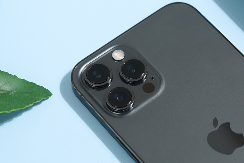 Cụm 3 camera sau-Điện thoại iPhone 12 Pro Max 128GB VN/A Xám Đen